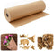 Brown Kraft Paper Roll, Gift Wrapping Paper, Craft Paper 12" x 1200" (100ft) for Gift Packing, Moving, Shipping, Postal, Art Crafts, Floor Coverin...