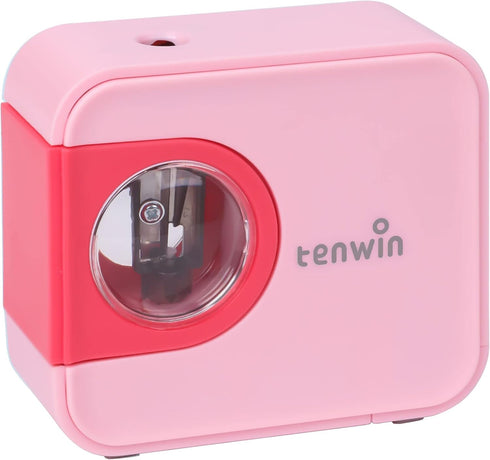 Portable Electric Pencil Sharpener, Pencil Sharpeners Battery Operated, Tungsten Steel Blade to Fast Sharpen, Kids Pocket Sharpener, Fit to 6-8mm ...