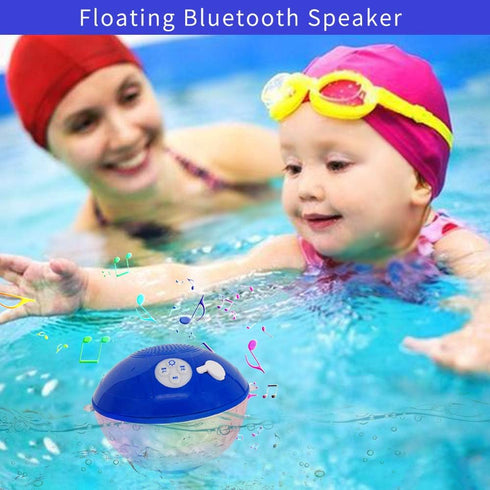 Bluetooth Speakers with Colorful Lights, Portable Speaker IPX7 Waterproof Floatable, Built-in Mic,Crystal Clear Sound Speakers Bluetooth Wireless ...
