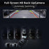 Car Rear View Mirror, 15.1'' Anti-Glare Panoramic Wide Angle Rearview Mirror, Interior Clip-on Extended Mirror, Universal Vehicle Interior Accesso...