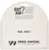 Wheel Masters 8011 1-1/16" Stainless Steel Lug Nut Cover - 8 count...