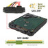 chenyang SFF-8482 Extension Cable SAS 29Pin SFF-8482 Male to SFF-8482 Female Hard Disk Drive Extension Cable 0.5m...
