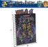 Innovative Designs Harry Potter Hogwarts Tab Journal Notebook, Spiral Bound, 96 Lined Pages, 8 x 7 inches, Black...