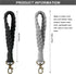 3 Pack Boho Macrame Phone Wrist Strap with 3 Pcs Phone Tether Tabs, Cell Phone Lanyard Bracelet Handmade Smartphone Wristlet Keychain with Univers...