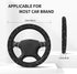 Halloween Gothic Bats Steering Wheel Cover Neoprene Material Creative Patterns Universal 15 inch Premium Non-Slip Breathable Steering Wheel Access...