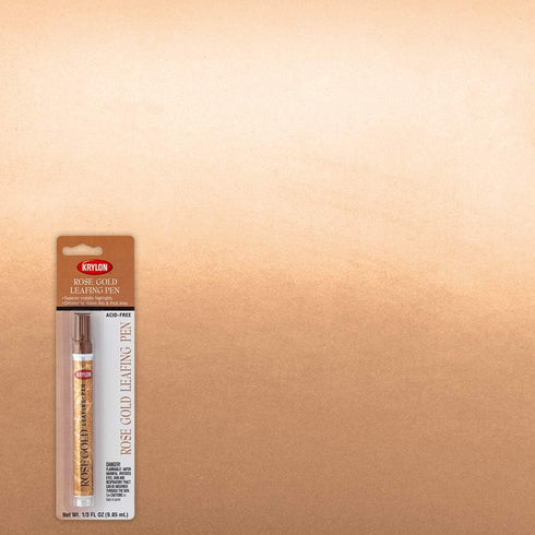 Krylon K09906A00 Leafing Pens Craft Supplies, Rose Gold, 1/3 fl. oz....