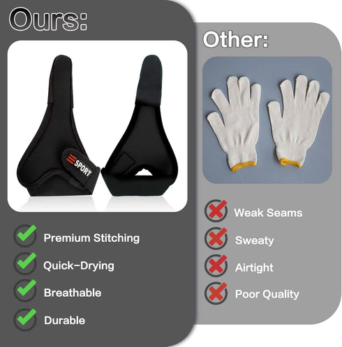 Single-Finger Gloves, 3 Pack Anti-Slip Fishing Glove, Index Finger Neoprene Glove, Professional Finger Protector Gloves for Outdoor Fishing, Fit B...