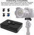 2 Pack 50mm Camera Quick Release Plate with 1/4 "-20 Camera Screw, Tripod Mount Plate Fits Arca Swiss Standard Type Clamp for Camera Tripod Ball H...