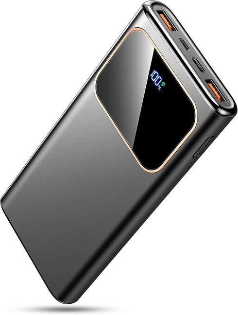 Portable Charger Power Bank Fast Charging, 10000mAh 22.5W Battery Pack with USB-C in&Out LED Display, PD 3.0 QC 4.0 External Phone Powerbank for i...