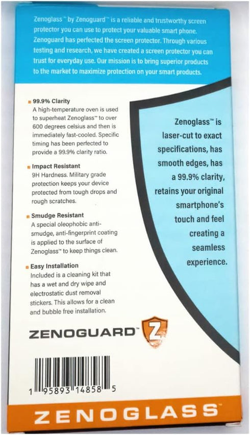 iPhone 14/14 Pro/13/13 Pro/12/12 Pro/11/XR 6.1' Tempered Glass 9H Screen Protector | Screen Guard | Shield | Cover...