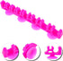 1Pcs Silicone Make up Brush Holder Cosmetic Brush Drying Rack Silicone Makeup Brush Storage Rack Bursh Display Stand with Suction Cup for Bursh an...