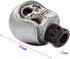 WYF Baseball Hooded Skull Gear Shift Knob Car Resin Gear Shifter Knob for Most Manual or Automatic Transmission (Silver)...