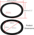 6" x 9" Speaker Grill Covers, Car Speaker Subwoofer Guard Protector, ABS Plastic Frame with Metal Mesh, Black - 2Pcs...