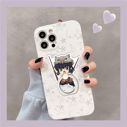 ZOEAST(TM) 3 Pack Cartoon Bounty Hunter Phone Ring Grip Universal 360° Adjustable Holder Car Desk Hook Stand Stent Mount Kickstand Compatible with...