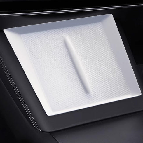 Center Console Wireless Charger Silicone Mat for Tesla Highland Model 3 2024, Anti-Slip Waterproof Phone Pad for Wireless Charging, Tesla Interior...