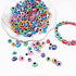 200 Pieces Flat Round Evil Eye Beads Handmade Resin Lampwork 8mm Charms Spacer Beads for Bracelets Necklace Jewelry Craft Making(Mix Colors)...
