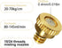Brass Misting Nozzles for Garden Cooling System 0.016" (0.4 mm) 10/24 UNC (22 PCS) (0.016'')...