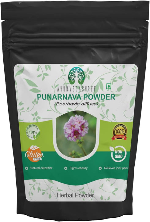 Punarnava Powder 50 Gm I Boerhavia diffusa I Supports Weight Management, Kidney, Liver and More I Non GMO I Vegan I Gluten Free...