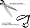 Fabric Scissors Professional Tailor Scissors, 10 Inch Heavy Duty Sewing Scissors for Fabric Cutting, Dressmaking Manganese Steel Tailor Shears Sha...