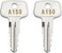 A150 SKS roof rack key,Replacement Key for Yakima SKS Ski, Roof, Cargo Box, Carrier Racks and Crossbars.(Code A150-2 pcs)...