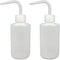 2Pcs 250ml 8.5oz Plastic Safety Wash Bottle,Narrow Mouth Squeeze Bottles for Tattoo Wash?Chemistry, Industry, Lab & Gardening-Transparency...