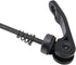 2 Pairs Quick Release Skewers, Aluminum Alloy Mountain Bike Axle Wheel Hub Fit Front and Rear Clip Bolt Lever Axle Bicycle Front Axle Hollow Hub A...