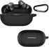Compatible with Beats Solo Buds 2024 Case Cover,Shock-Proof,Premium Silicone with Keychain-Black...