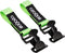 COOLJOB Metal Glove Holder Clips for Work, Clamp Keeper with Adhesive Strap for Belt, Turnout Gear, Helmet Strap, Firefighter, Guard, Labor, Heavy...