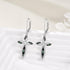 Cross Earrings 925 Sterling Silver Cross Dangle Drop Earring Gifts for Women...