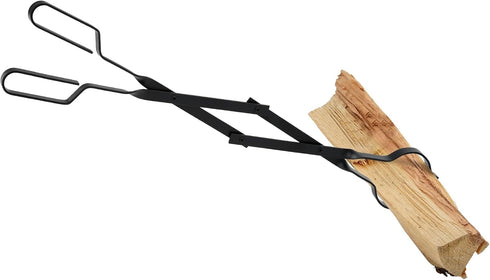 Stanbroil Outdoor Campfire Fireplace Tongs, 26" Long, Log Grabber, Black...