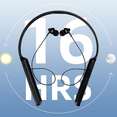 Retekess TR108 FM Radio Headphones, Radio Headset with Wireless, Support FM Stereo, Wireless Call, Rechargeable Battery and Digital Display, Suit ...