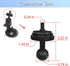 Windshield Suction Cup Bracket Mount for 7 9 10.1 10.36 Inch Monitor Display, Fix The Monitor on Windshield Dash Board, Metal-Made, Adjustable Str...
