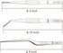 Stainless Steel Tweezers Set, For Small Gardening and Kitchen, Multi-Purpose Tools. (3Pcs, 6.15Inches / 6.3Inches / 6.5Inches)...