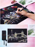 YOTINO 14 Pcs Scratch Art Tools Set, Scratch Sketch Art Painting with Bamboo Sticks Scraper Scratch Pen, Black Brush, Engraving Art Set for Adult ...