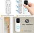 Blink Video Doorbell Backplate,Blink Doorbell Camera Mounting Plate with Blink Key Replacement,Blink Doorbell Back Plate,Upgraded Doorbell Cover f...