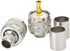 wlaniot PL259 Crimp Connector PL-259 Plug Male Connector pl259 pl-259 UHF Male Solder Connector for LMR-400 RG-213 CB Ham Radio Antenna 2pcs...