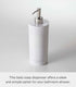 Yamazaki 2932 Tower Body Soap Dispenser Contemporary Bottle Pump for Shower, Round, White...