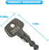 2858 X-Cargo Luggage Roof Keys,X-Cargo Roof Rack Key Karrite Ski Bike xcargo Carrier Skyline Sportrack XL,Replacement Keys for X-Cargo roof racks(...