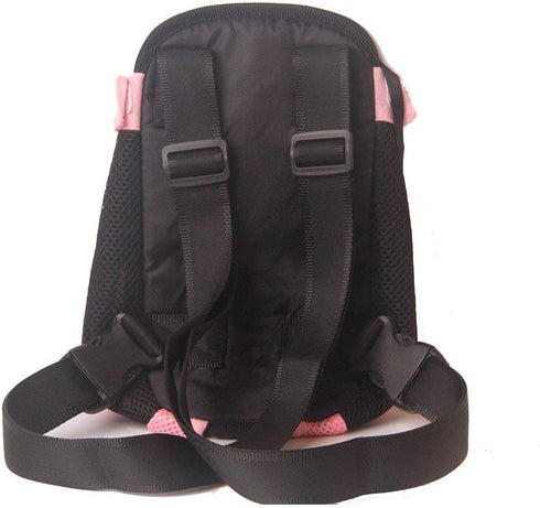 Dog Carrier Pink Legs Out Front Pet Carrier Backpack Comfortable Puppy Bag with Shoulder Strap and Sling for Travel Hiking Camping Outdoor...