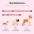 Dog Collar,Personalized Adjustable Cute Puppy Collars for Girl Female Boy Dogs Strawberry Patterned Design,Soft Pet Collar with Safe Buckle for Sm...