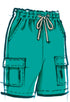 McCall's Unisex Pull On Cargo Pants and Shorts Sewing Pattern Packet, Design Code M8458, Sizes XS-S-M-L-XL-XXL, Multicolor...