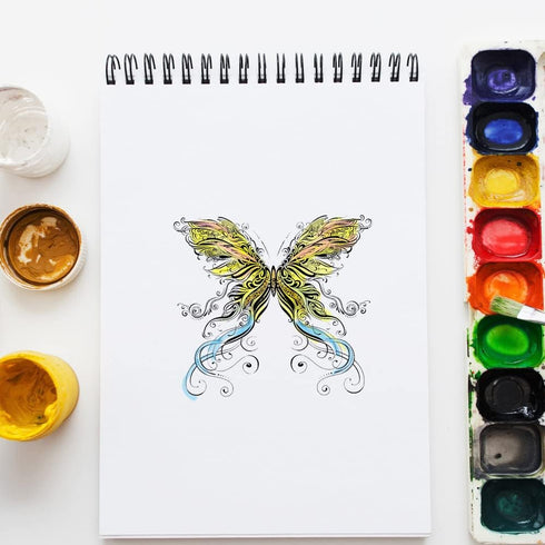 Mandalas Butterfly Clear Stamps for Card Making and Journaling, Mandala Floral Butterflies Rubber Stamps Abstract Butterfly Stamps for Scrapbookin...