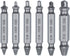 6PCS Screw Extractor Kit and Stripped Screw Extractor Set Easily and Quickly Remove Common of Broken or Stripped Screws?Easily Remove Rusty and Da...