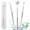 3Pcs Dental Tools, Professional Dental Picks for Teeth Cleaning, 100% Surgical 304 Stainless Steel Plaque Remover for Teeth, Dental Mirror, Hygien...