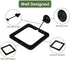 DS. DISTINCTIVE STYLE Fish Feeding Ring 2 Pieces Aquarium and Tank Floating Rings Food Feeders with Suction Cup (Black)...