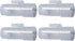 4 Pack Oxygen Adapter Enrichment Port Connector fits CPAP Tubing Hose Model 1642...