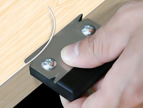 Woodworking Edge Trimmer, Hand Planer Edge Bander for Burrs,Edge Corner Planer,Wood Chamfering Fillet Scraper,Edge Banding Cutter for PVC ABS Mela...