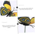 Flower Decor 24pcs Butterfly Garden Decoration Beautiful Decoration Metal Stakes Outdoor Garden Stakes Metal Lawn Ornaments Windmill Decor Foot Ha...