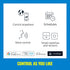 WiZ Connected WiZ Smart Plug Gen 2 - Pack of 1 - Type B - Connects to Your Existing 2.4Ghz Wi-Fi - Control App - Works with Google Home, Alexa and...
