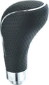 Leather Covered Stick Shift Knobs, MT Gear Car Shifter Handle with Honeycomb Holes Style Fit Most Manual Transmissions, Black...